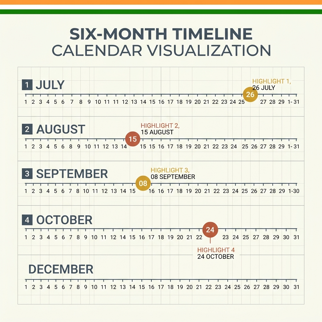 Timeline infographic for ITR filing deadlines AY 2026-27
