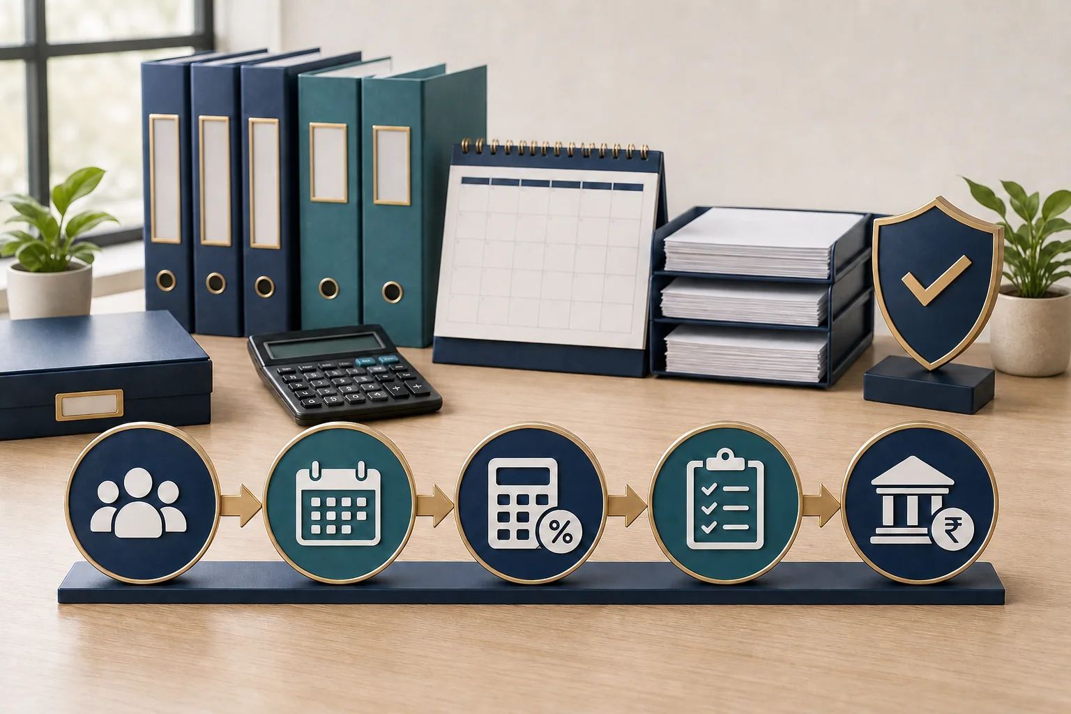 Statutory bonus compliance workflow from employee coverage to bank payment