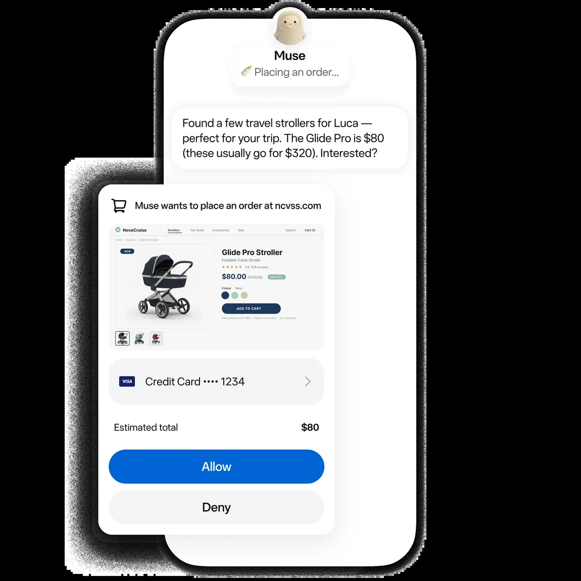 Official Muse illustration of user permission and purchase approval controls